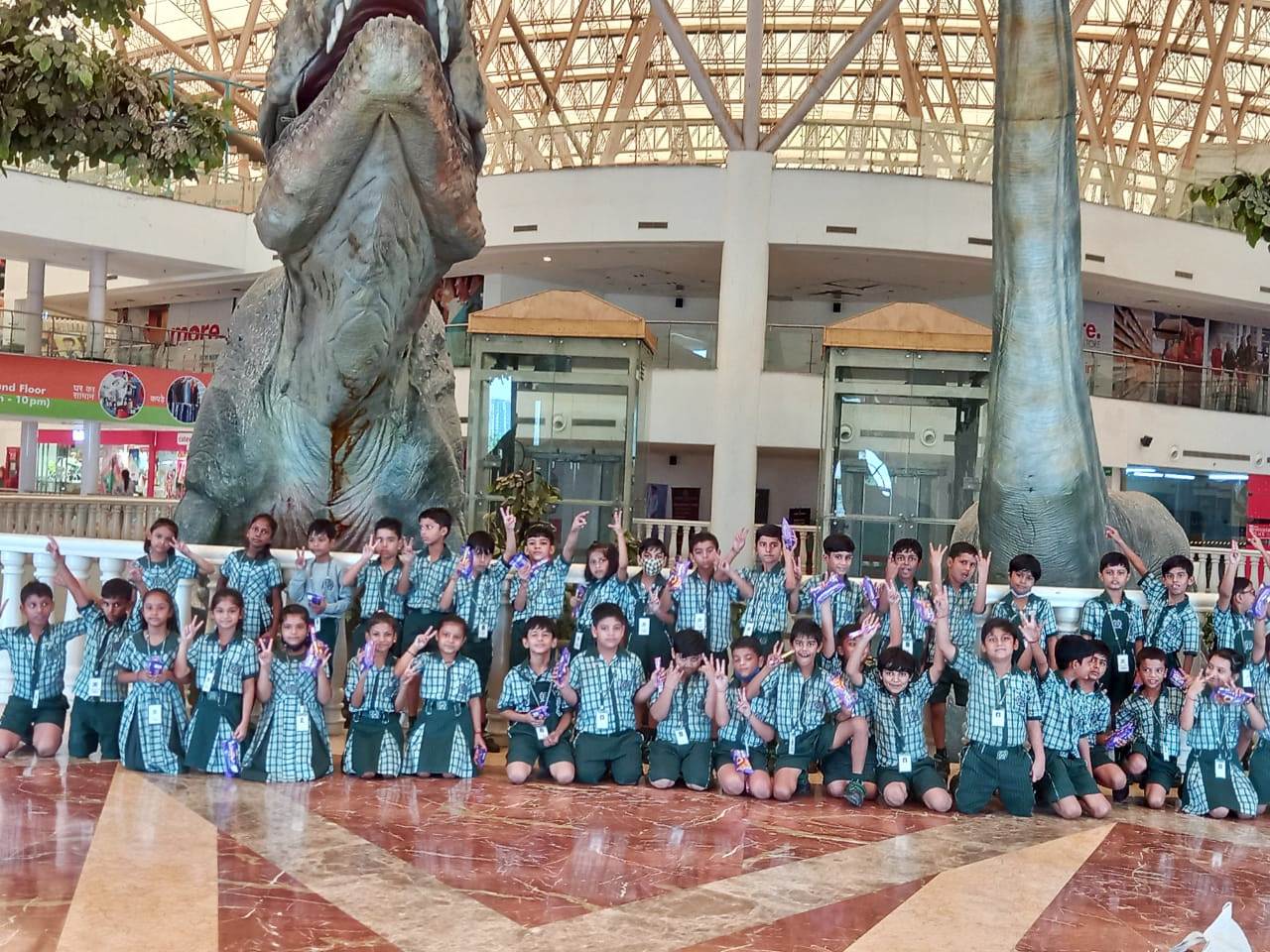 Grade 2 students of DWPS went on a field trip to a supermarket as part of their extended learning about the food we eat