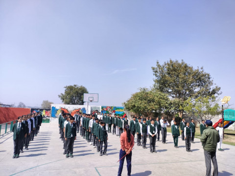 Delhi World Public School orchestrated a captivating initiative to instill discipline among students