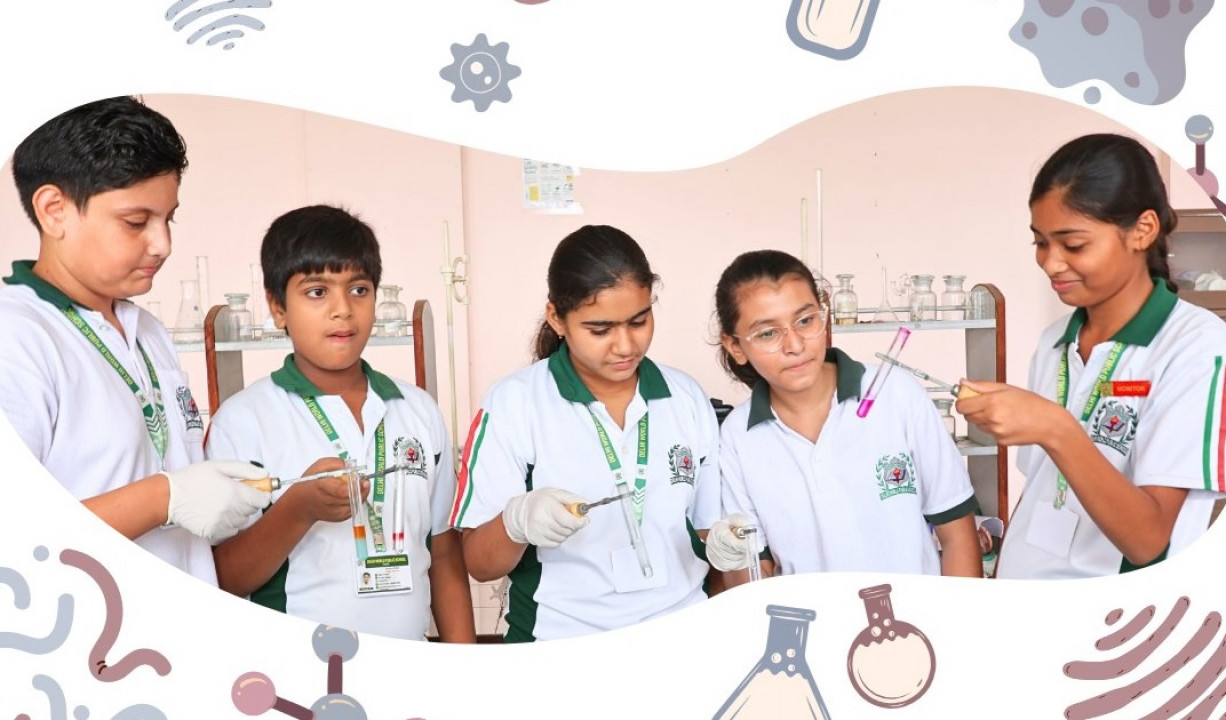 DWPS students immerse themselves in the vibrant realm of chemistry