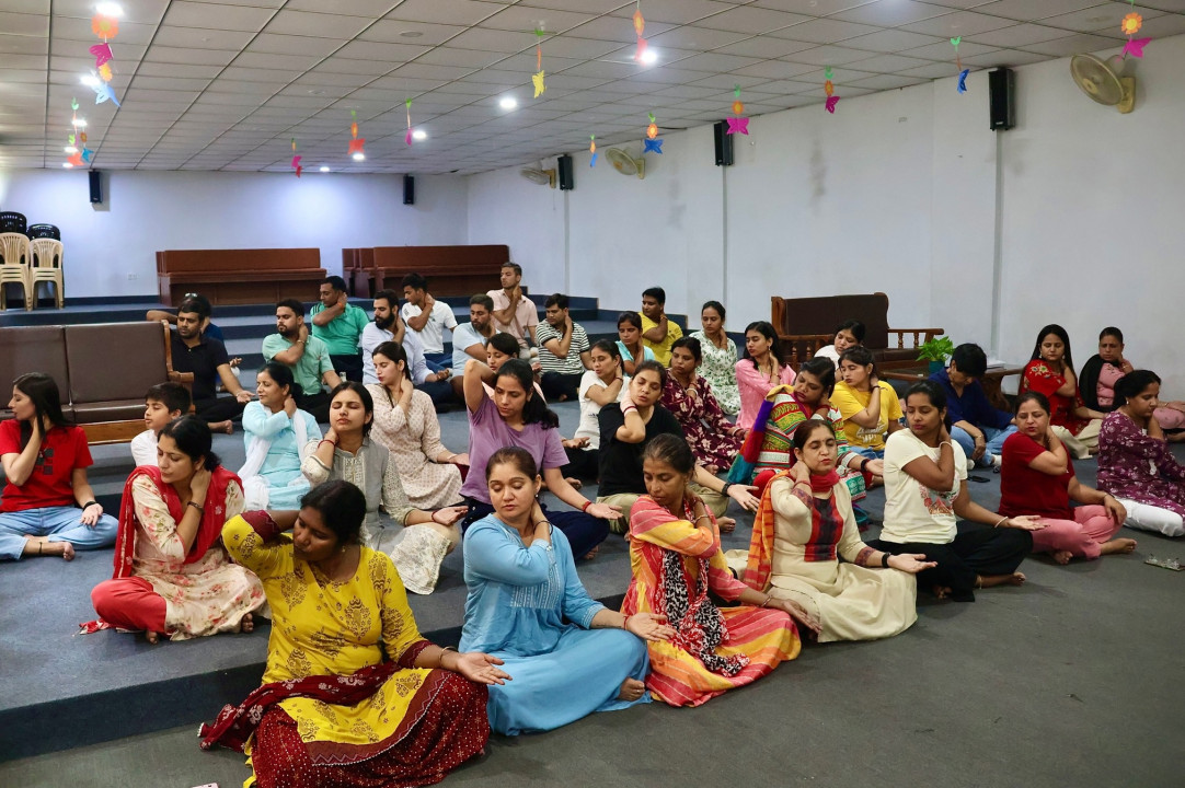 A transformative session led by Col. O.P. Singh ignited our staff's self-awareness through chakra exploration and meditation