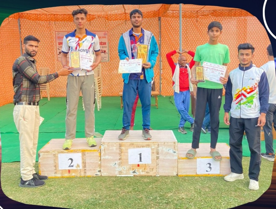 Arpit Bhati, grade 8 student from our school, has brought immense pride to our school by winning a Bronze medal in the 100-meter race