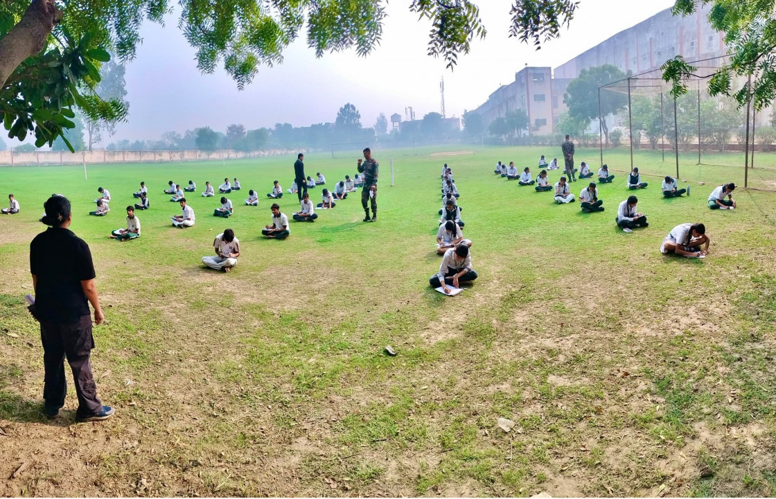 Our 60 talented cadets from Grade 8 & 9, selected for the NCC Enrolment Camp