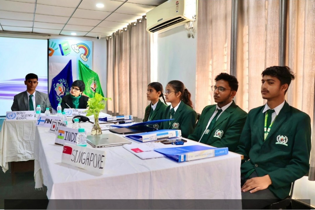 DWPS VGI Campus proudly hosted its very first edition of the prestigious Model United Nations