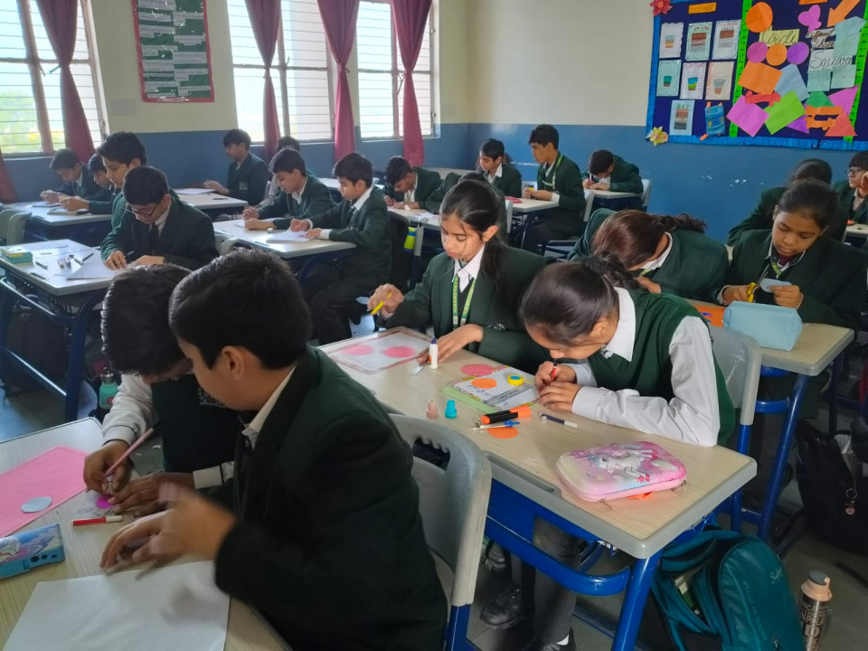 DWPS organised the unfold the mystery of the circle’s area activity