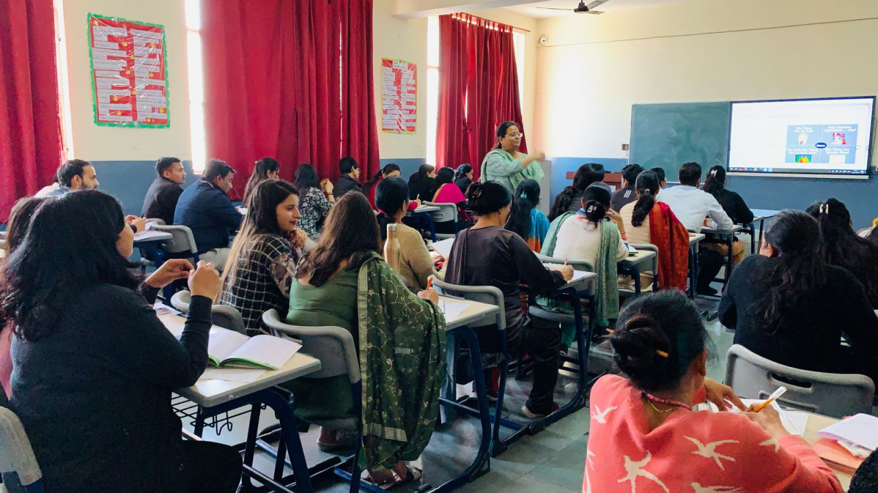 DWPS conducted workshop to enhance and update our teachers' learning and teaching