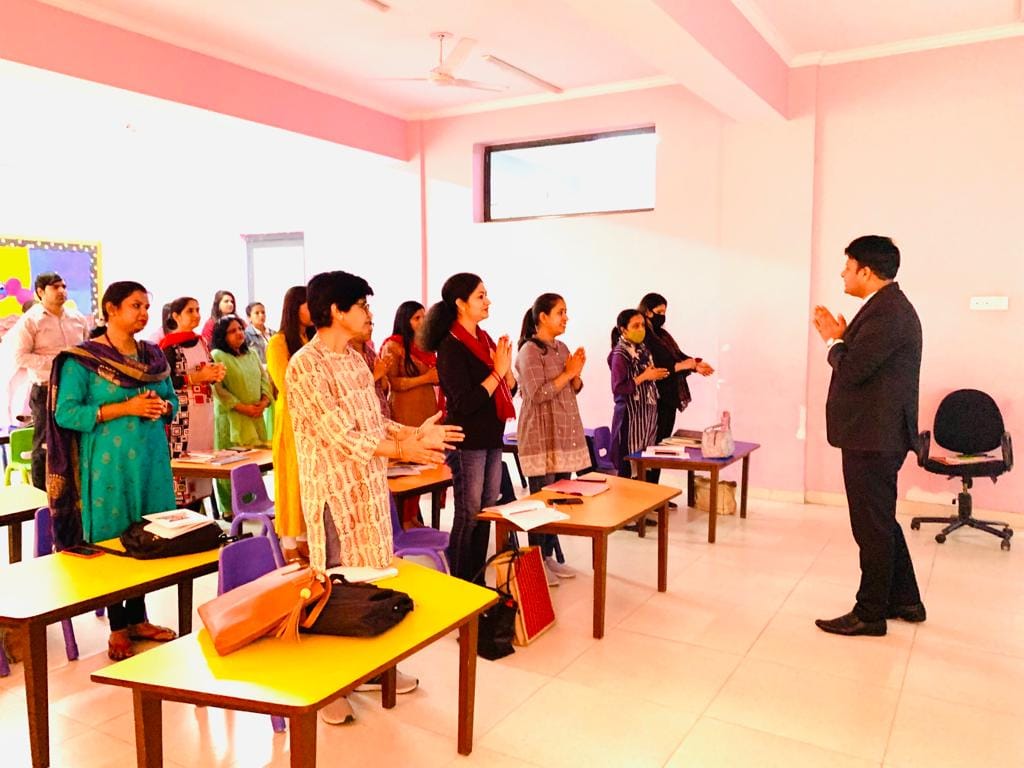 Delhi World Public School,  Dadri organized a workshop on NEP to keep the teachers updated about the latest changes in the education system.